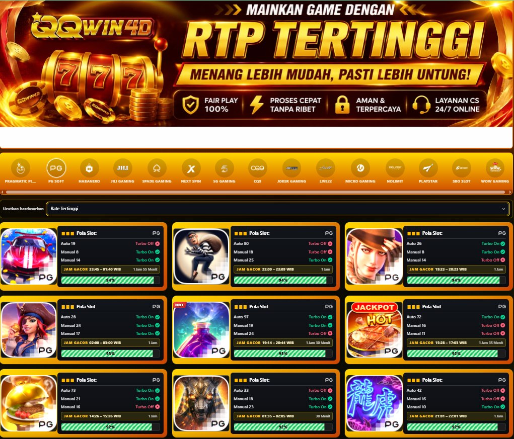 INFO LENGKAP RTP :https://rdrnwl.net/rtpqqwin4d
LOGIN & PLAY : https://rdrnwl.ne