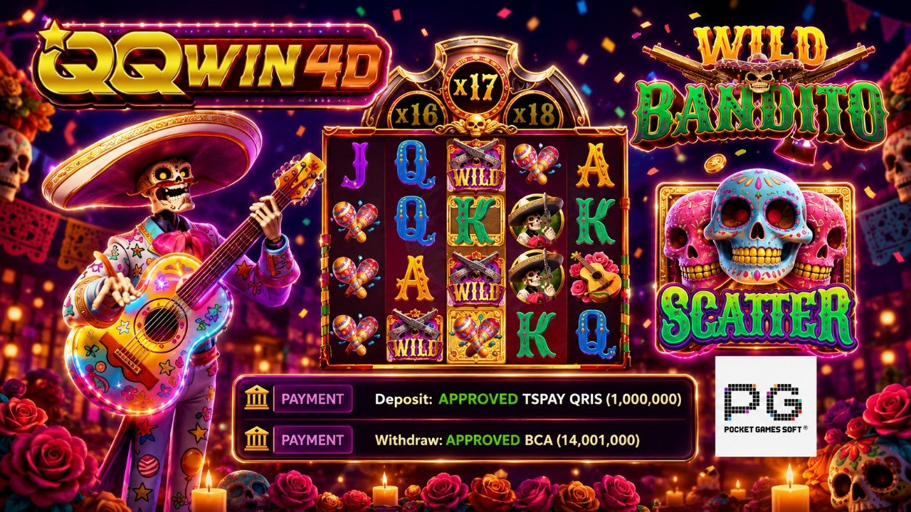 🔥 SELAMAT KEPADA MEMBER QQWIN4D 🔥
DEPOSIT : RP 1.000.000
WITHDRAW : RP 14.001.00