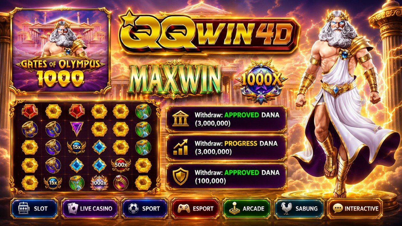 🔥 SELAMAT KEPADA MEMBER QQWIN4D 🔥
DEPOSIT : RP 100.000
WITHDRAW : RP 3.000.000
L
